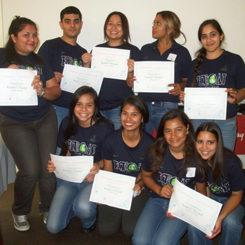 Evento de EcoEstudiantes con jóvenes